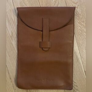 Best Made leather laptop sleeve/portfolio
